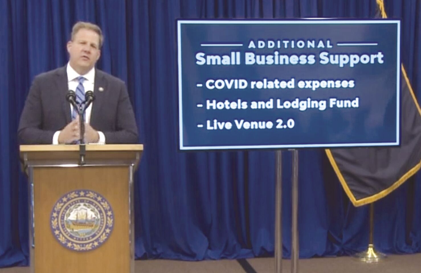 COVID funds to aid small business, lodging industry